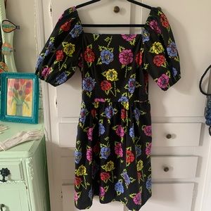Nooworks Eliza Dress in Roses NWT - Size L